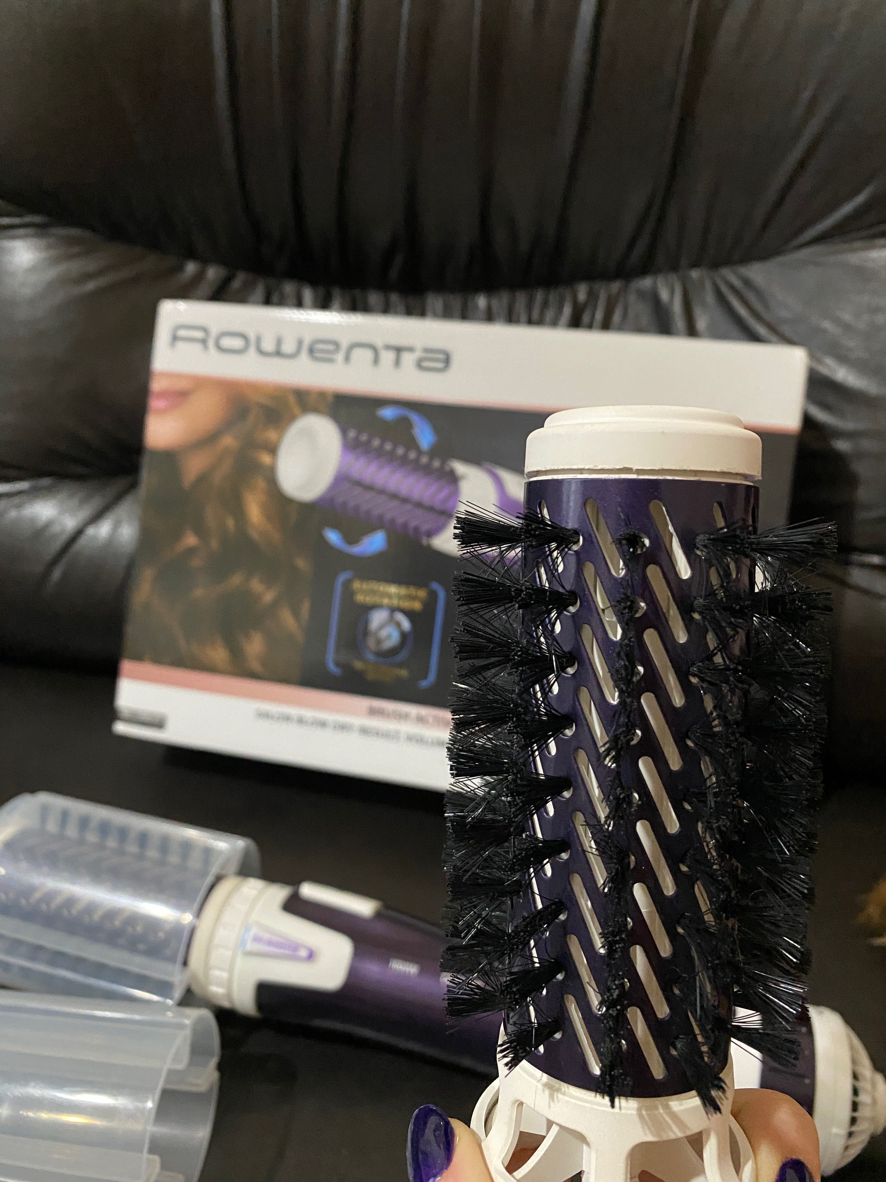 Електрическа въртяща се четка за коса Rowenta