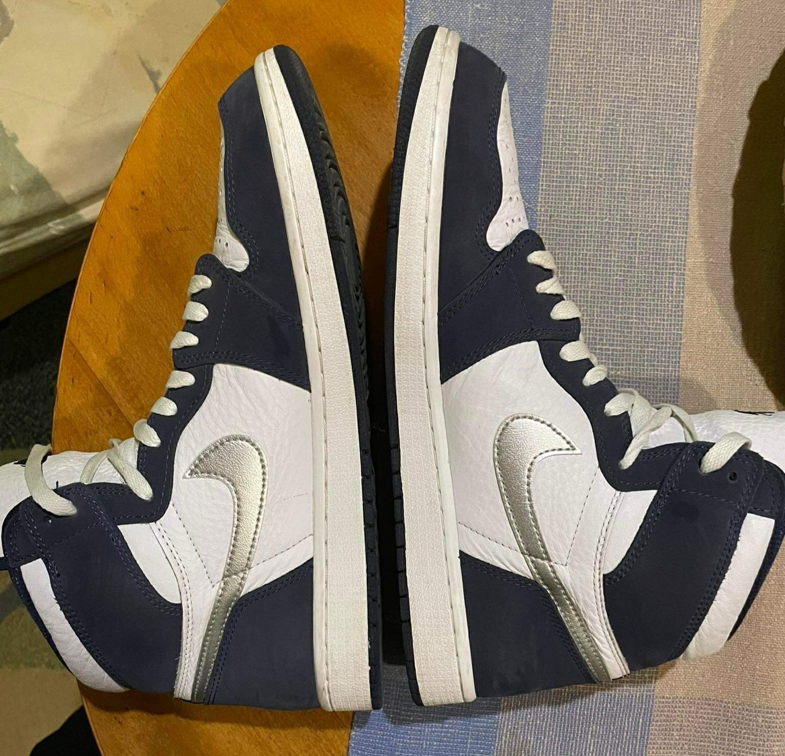 Nike Air Jordan 1 Retro High COJP Midnight Navy - 45 номер