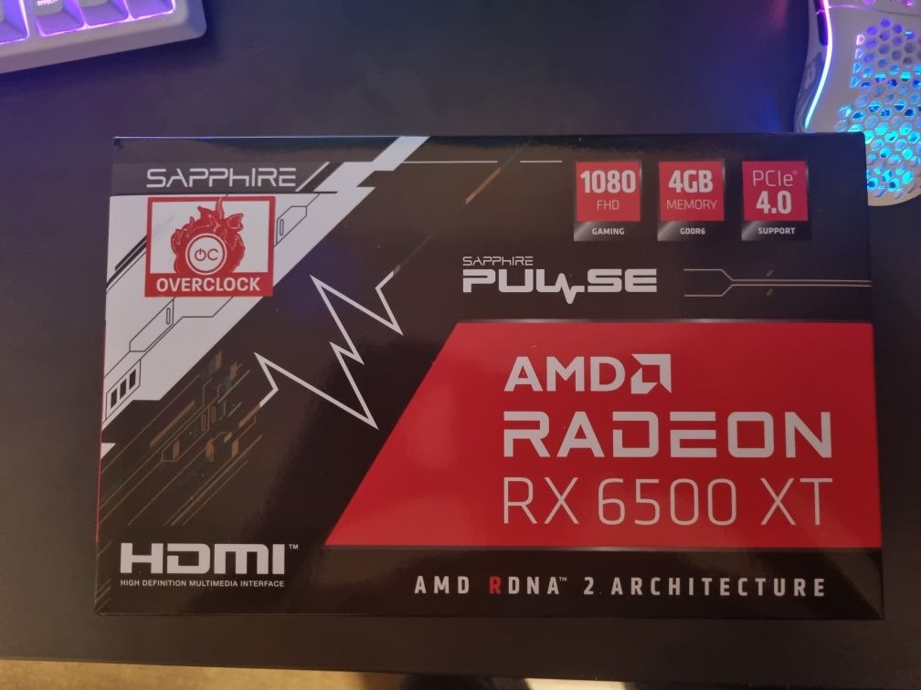 Placa video Radeon RX 6500XT