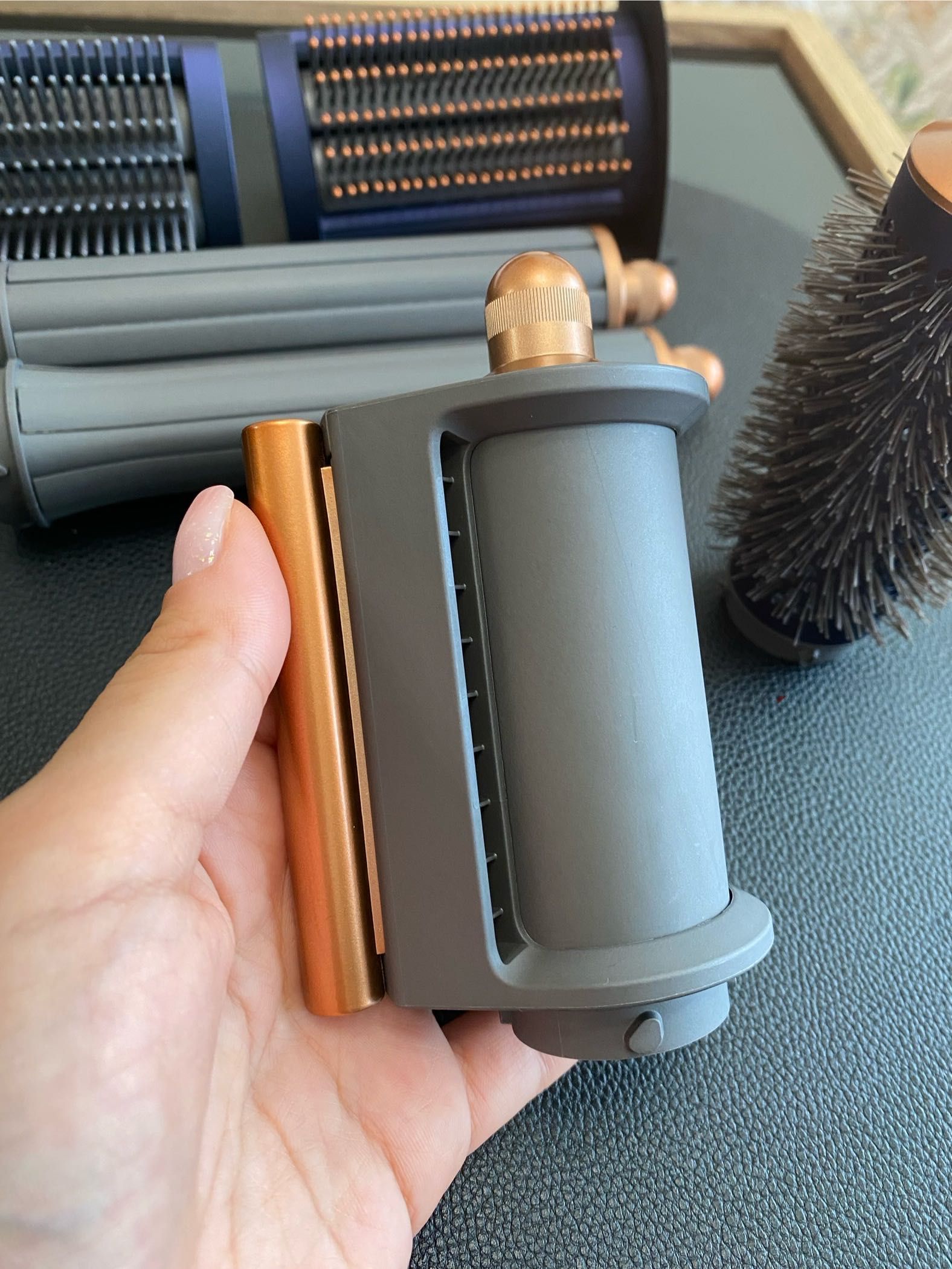 Dyson Airwrap Complete Long HS05 Multistyler, Prussian Blue/Copper