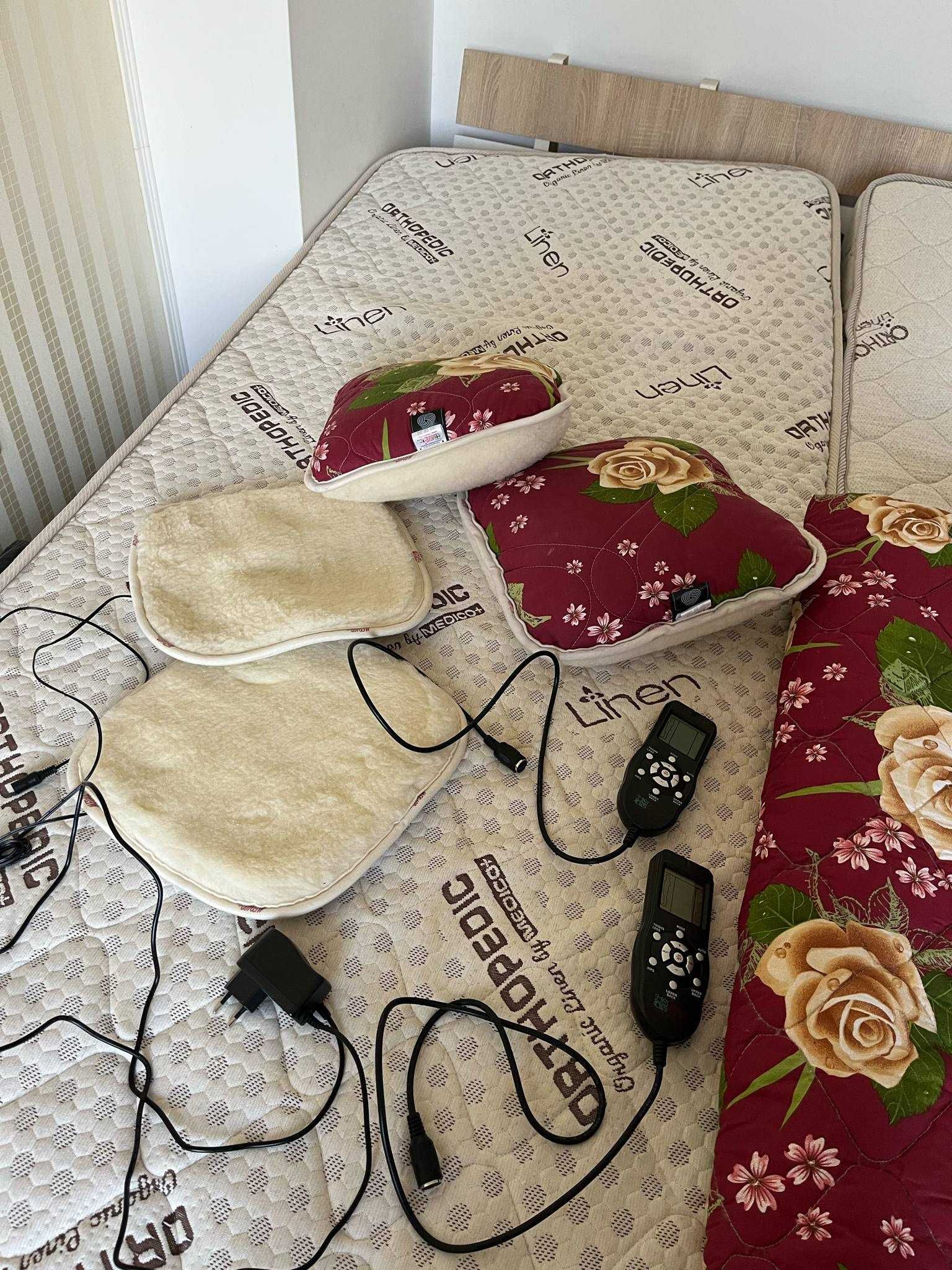 2 бр.ортопедични матраци Medico Plus Linen,възглавници,завивка,протект