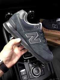 Мужские кроссовки New Balance 574 Gray & Black НОВЫЕ!