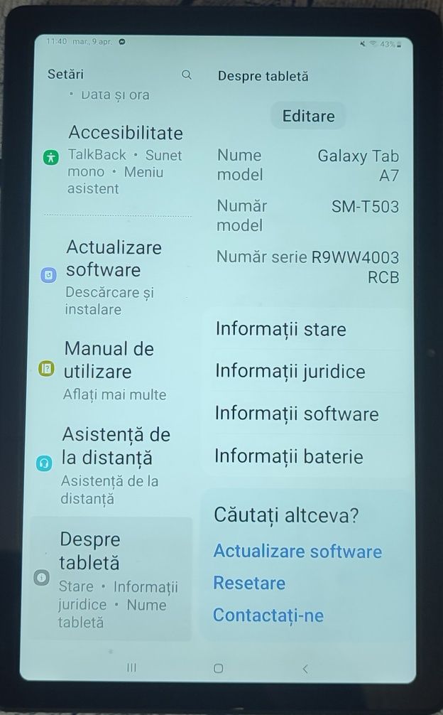 Samsung Galaxy Tab A7 " 10.4 inch"