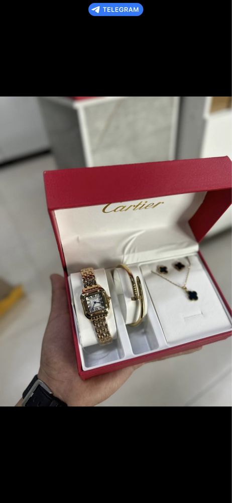 Cartier набор титан