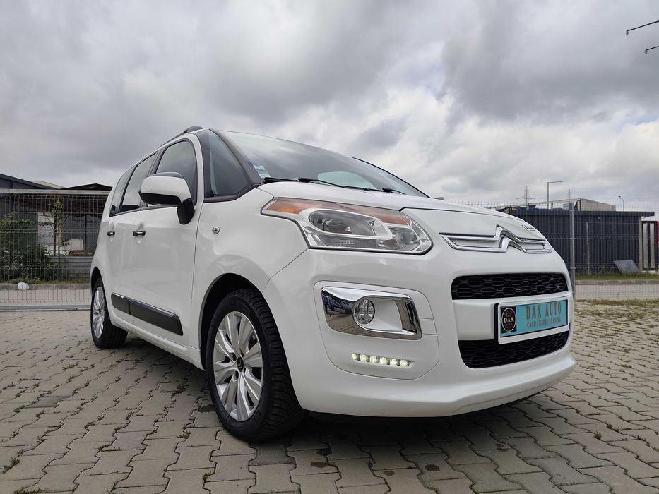 Citroen C3 Picasso Exclusive 1.2 - 110 cp, 2015, Euro6, Garantie 1 an