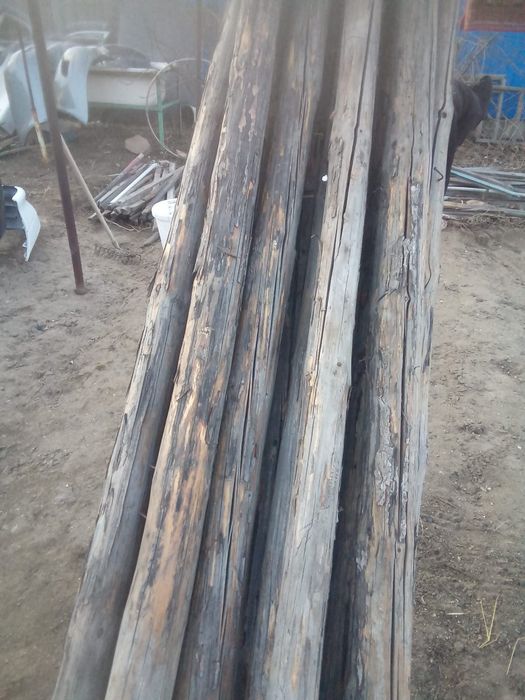 Жерди для крыши забора