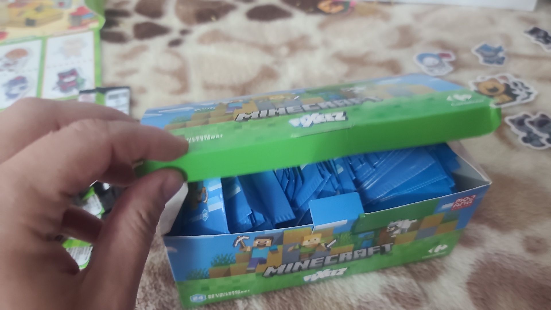 Vand pliculete Fixeez Minecraft Carrefour