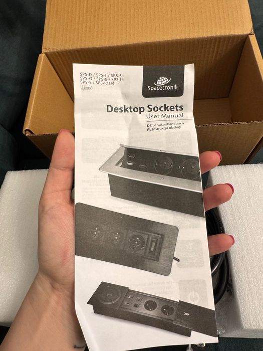 Priză rotativă de masă Spacetronik SPS-O33B V2