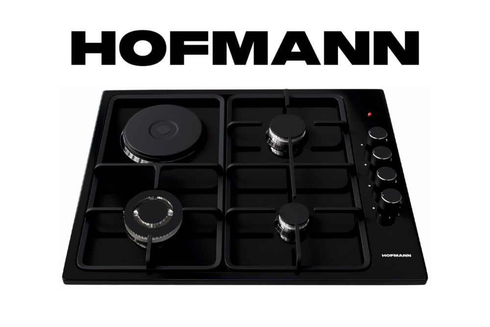 HOFMANN 4в1 Холодильник Вытяжка Духовой шкаф Варочная Панель Гарантия
