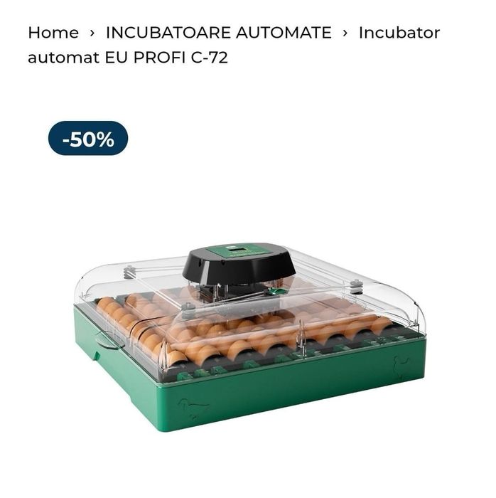 Vând incubator EU PROFI