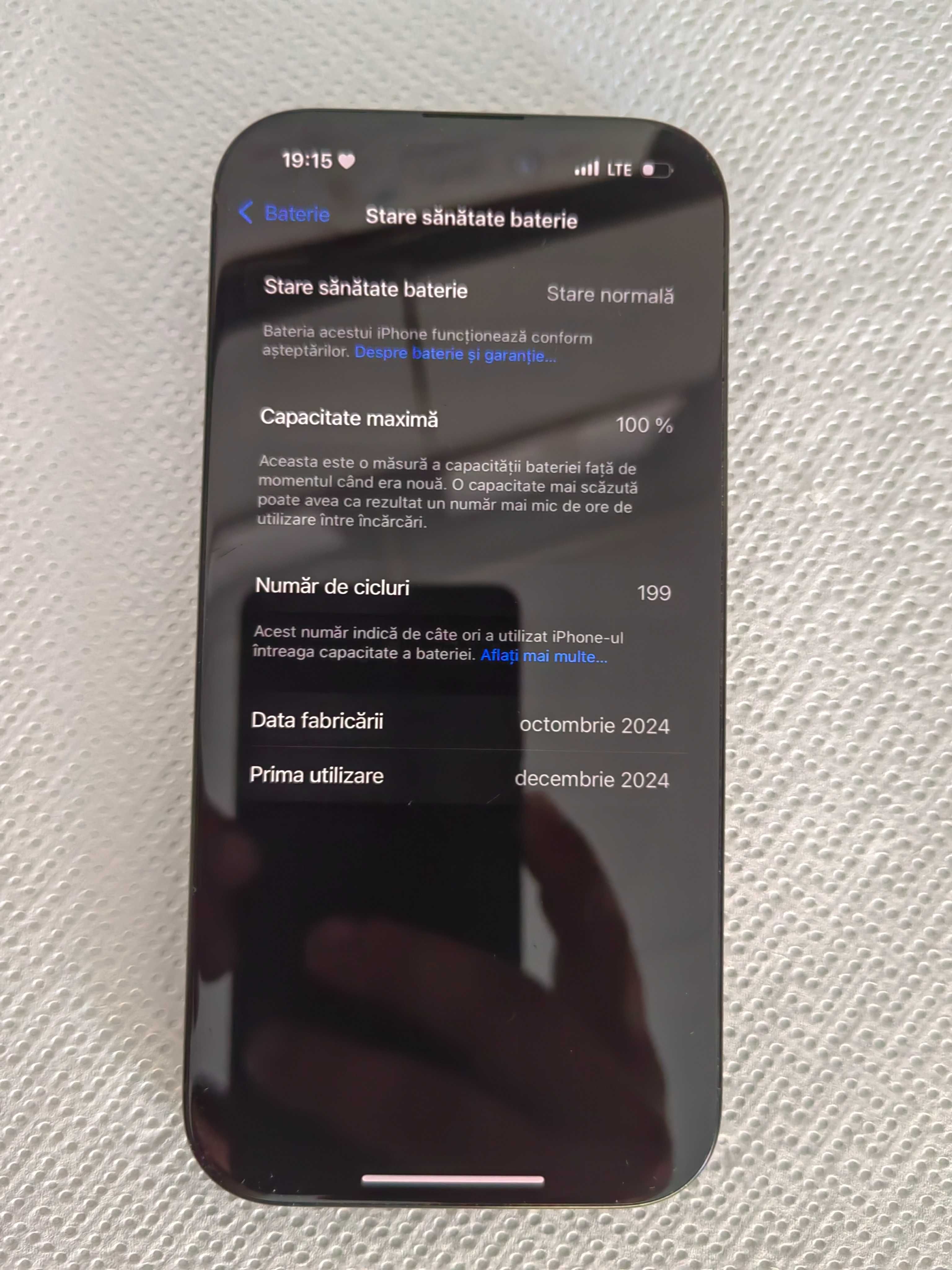 iphone 16 pro 256 aproape nou