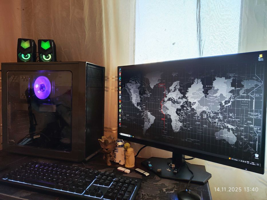 Геймърски i5 14400f, RTX 3070 8GB, RAM 32GB DDR4, SSD 512GB NVME