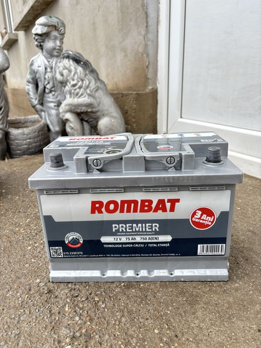 Baterie auto Rombat 12v 75Ah
