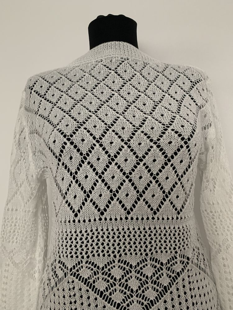 Rochie alba de plaja