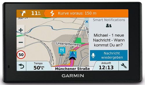 GPS Garmin DriveSmart 51LMT-S + карта на Европа Lifetime