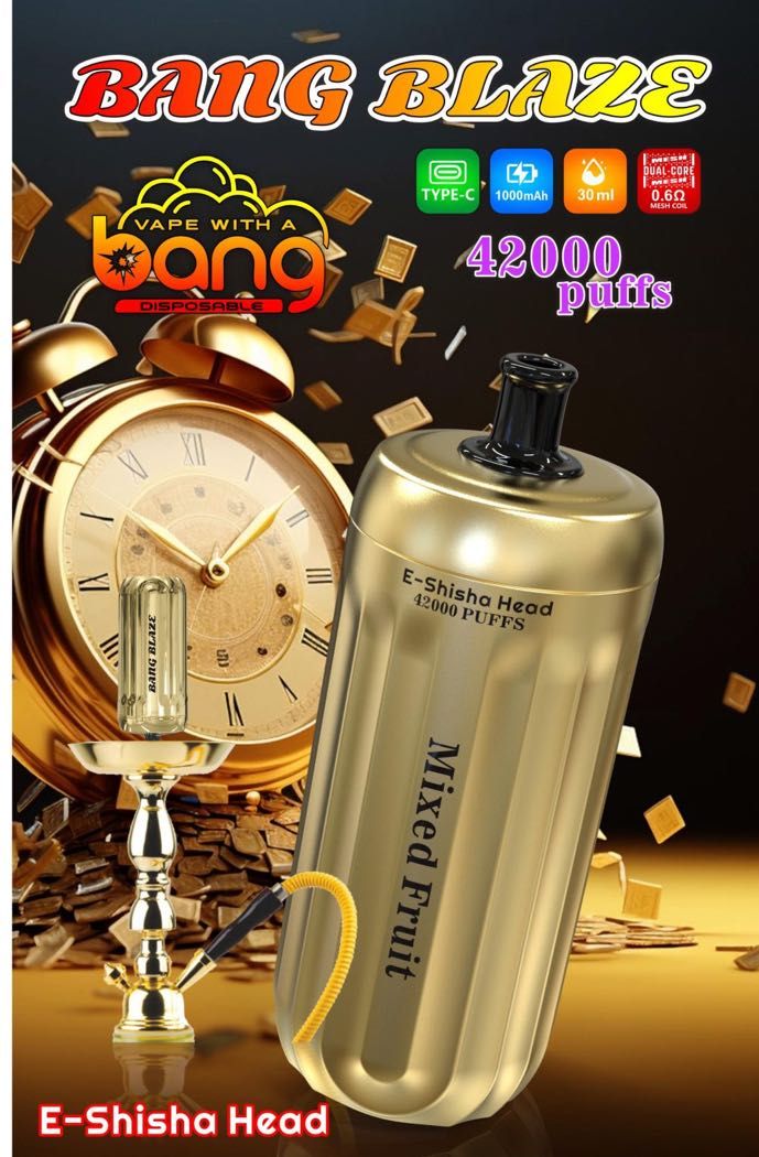 Vape 42000 puffs  Display Reincarcabil Type C