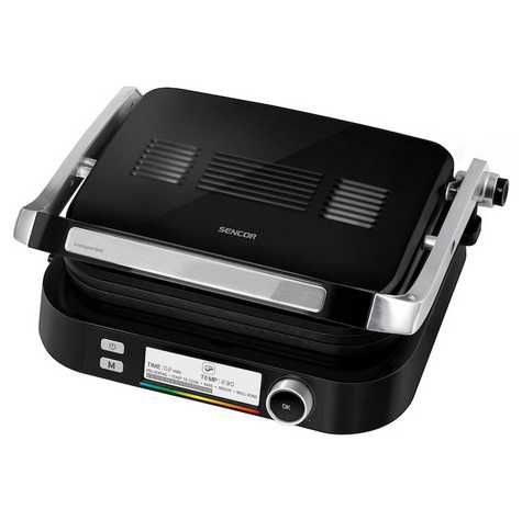 Gratar inteligent Sencor SBG6238BK,2100W,placi antiaderente,7 programe