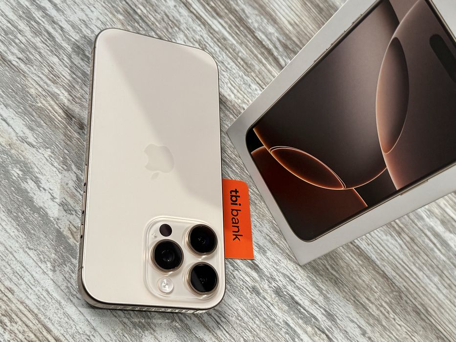 Iphone 16 Pro 256 GB - 93 % Battery Gold Като Нов Гаранционен