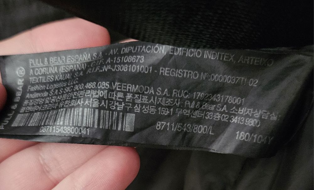 Vand geaca lunga Pull & Bear