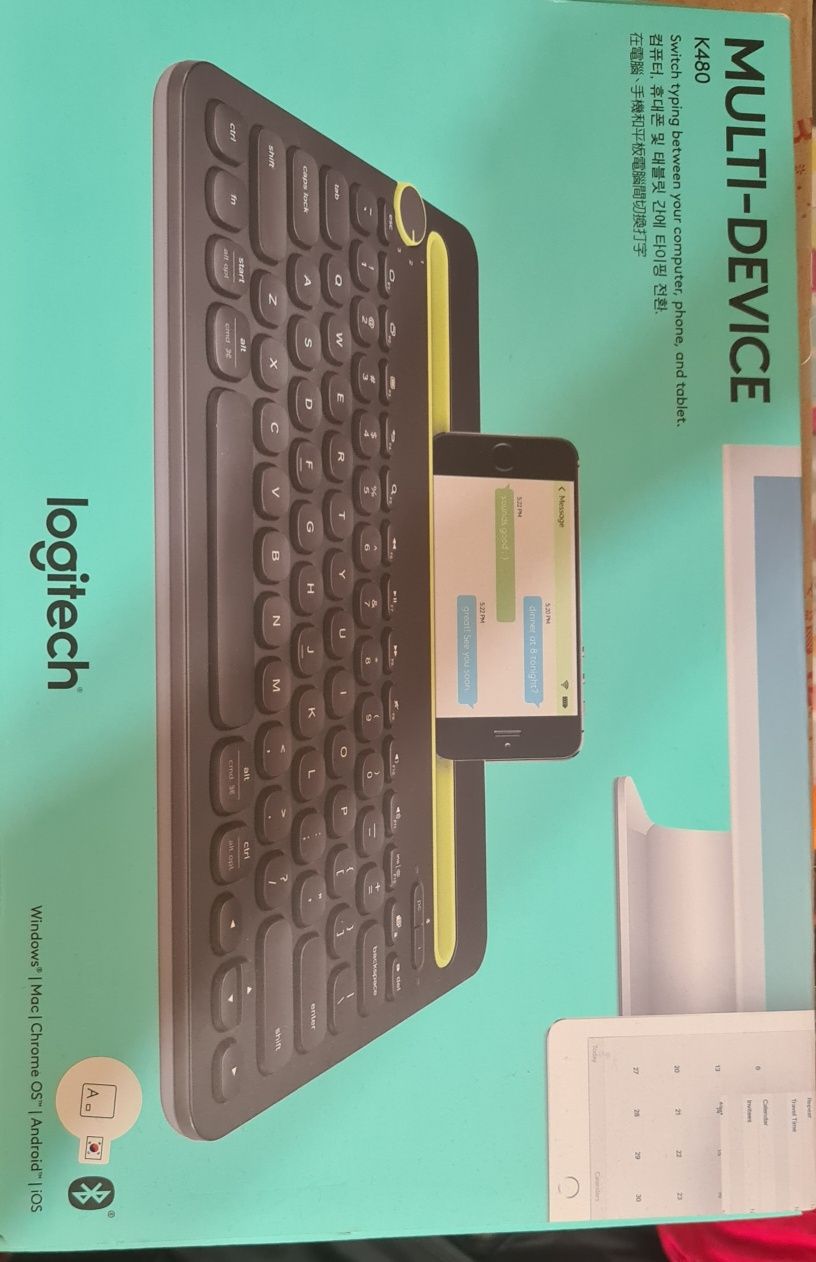 Universalniy klaviatura Logitech multi-device K480