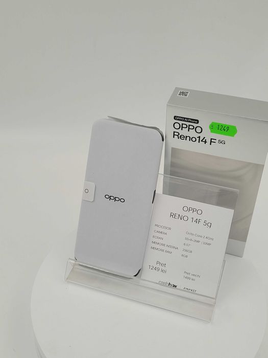 Oppo Reno 14 F 5G 256GB 8GB RAM Garantie 24 Luni CashBox