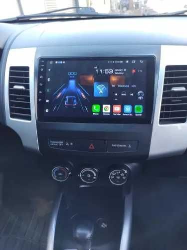 Navigatie Android Mitsubishi Outlander WiFi Internet Waze YouTube