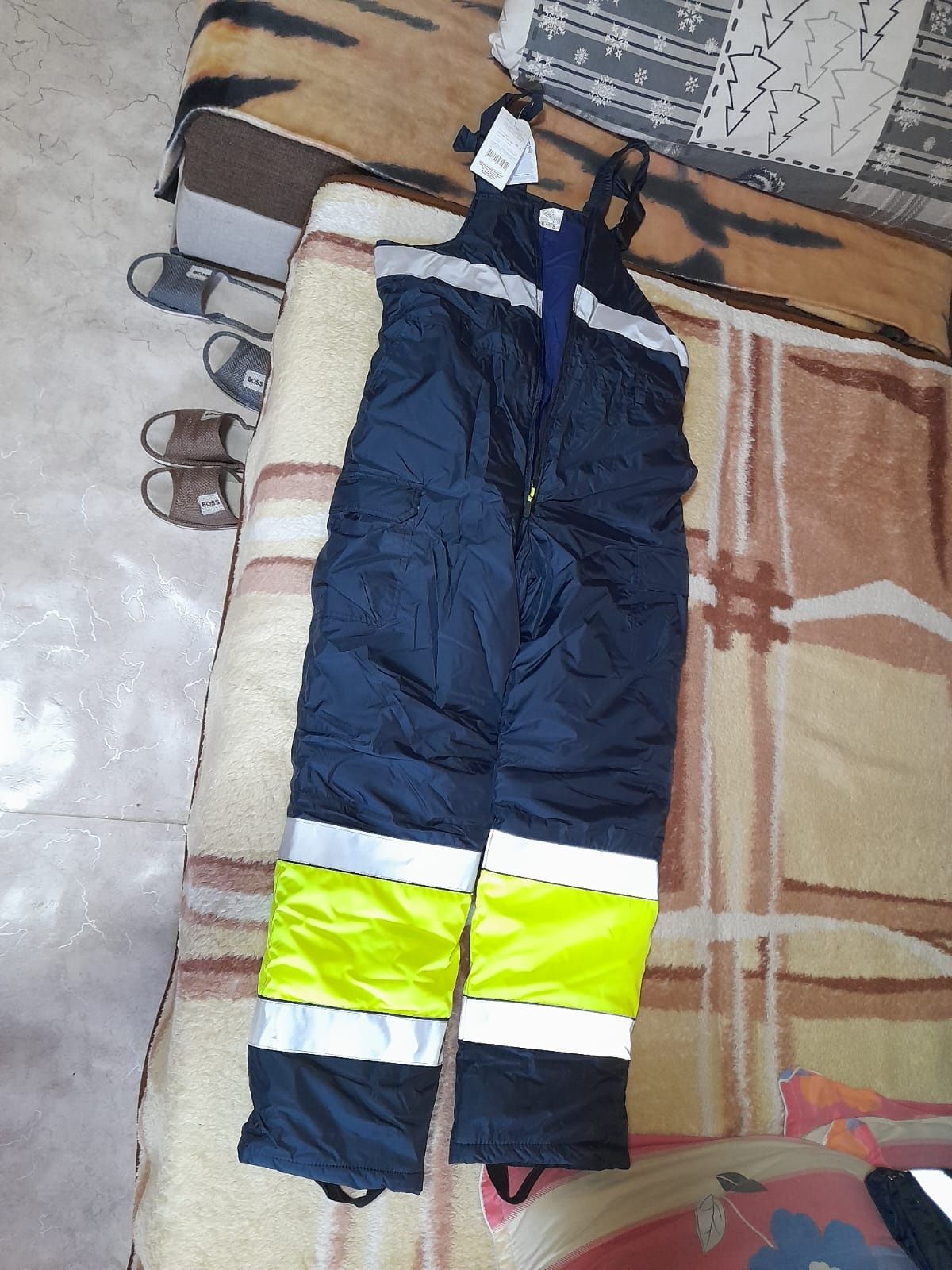 Куртка и полукомбинезон зимние сигнальные