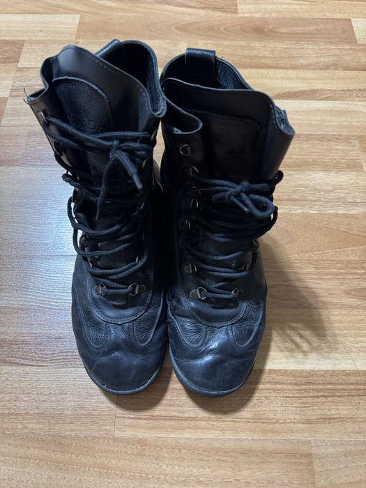 Кожаные берцы kobra