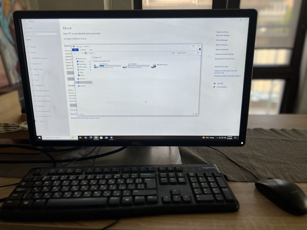 Настолен компютър - i3 / SSD / 1TB / Windows 10