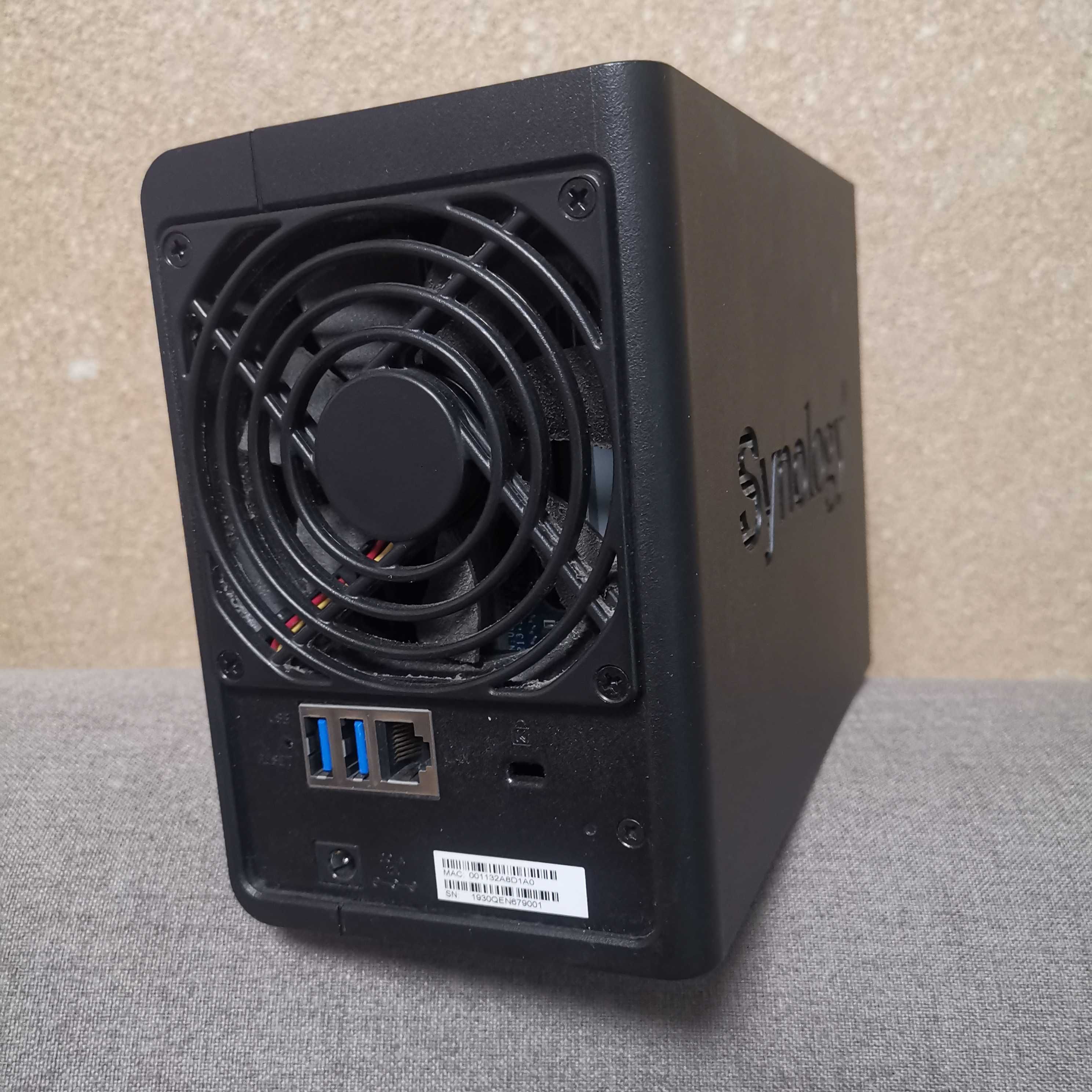 мрежови сторидж NAS Synology DS218, 2 Gb DDR4 RAM, 2 bay