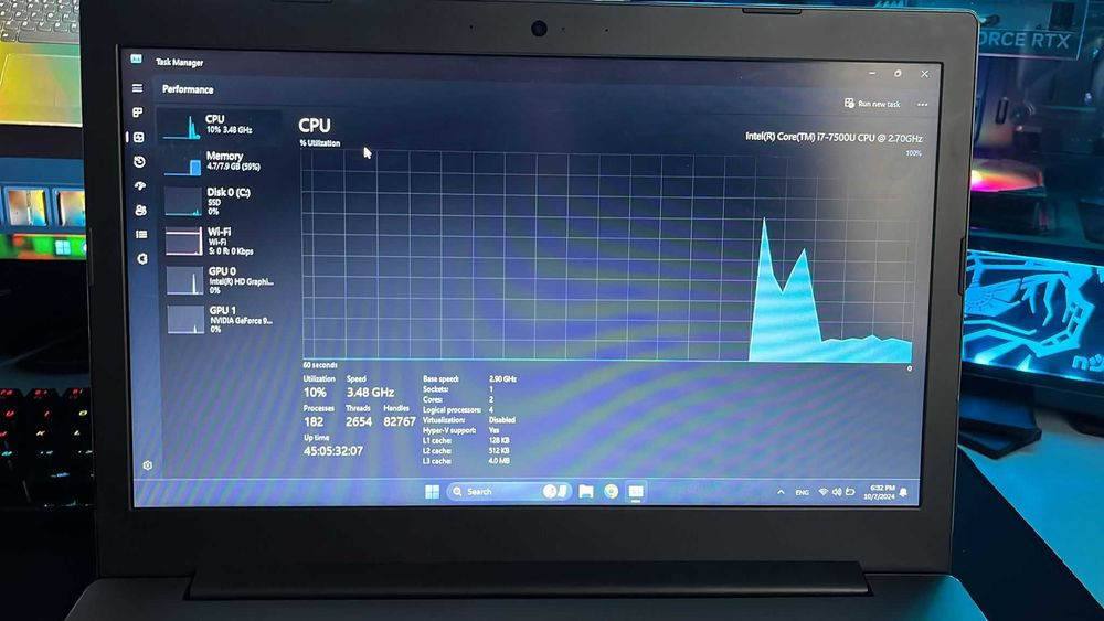 LAPTOP Gaming/Office Lenovo IdeaPad 520-15IKB