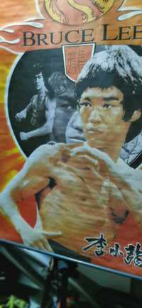 afis postere din material textil Bruce Lee
