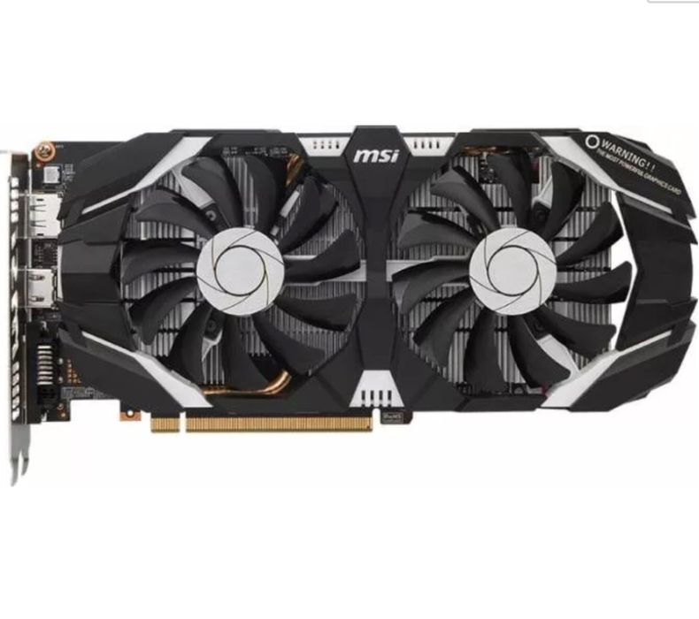 Placa video MSI GeForce GTX 1060 3GB OC GDDR5 192bit