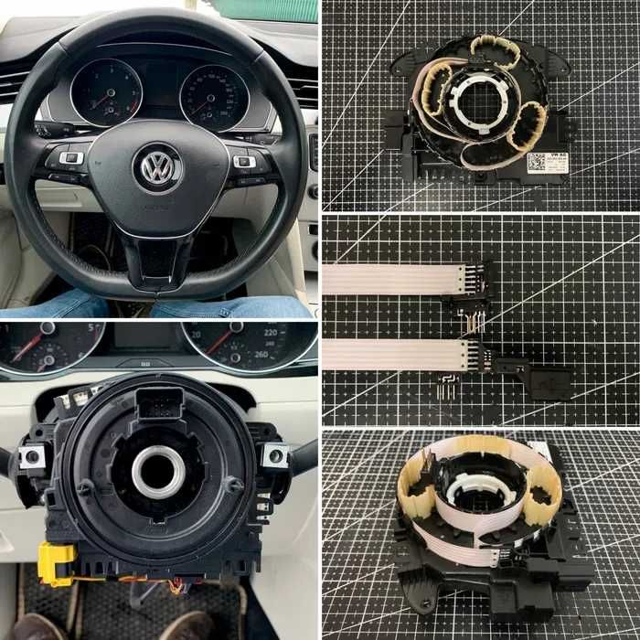 Reparație Spira -Spirala Senzor Unghi Volan ESP Mercedes  VW 5K0953569