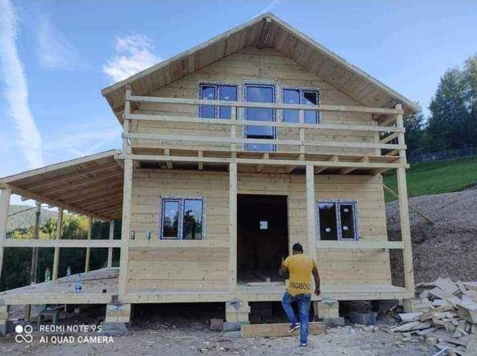 Construim case și Cabane din lemn