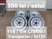 Jante tabla r16 / Vw Crafter / Transporter / 5x120