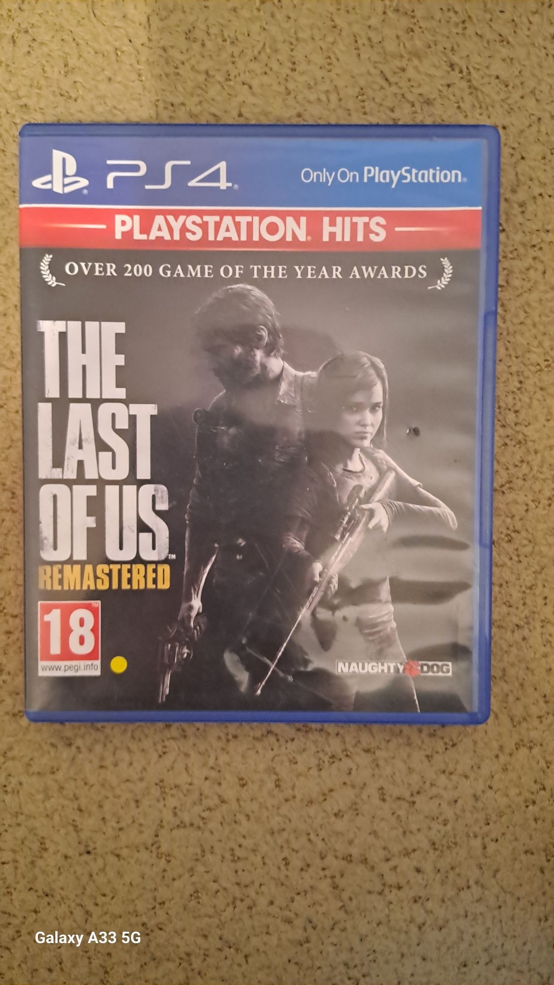 Игра The last of us part 1 remastered за ps4