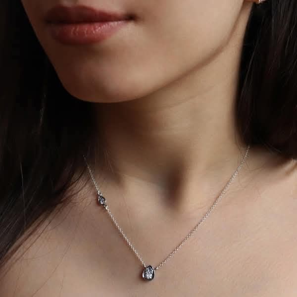 Сребърно нежно дамско колие My Silver