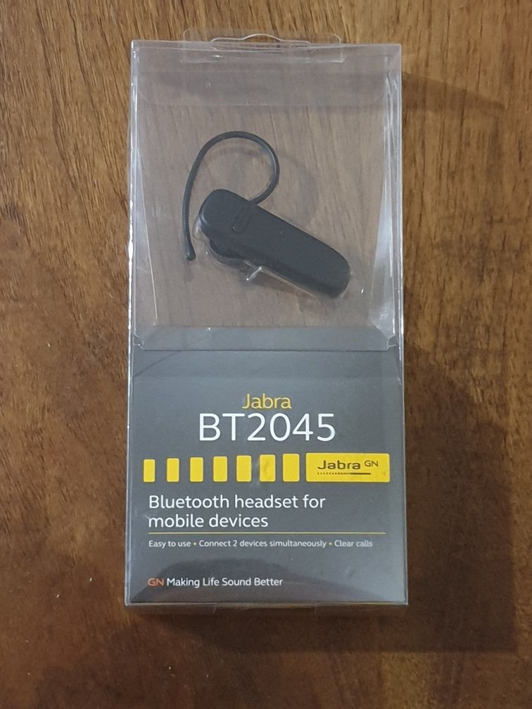 Casca bluetooth Jabra BT2045 noua, sigilata !