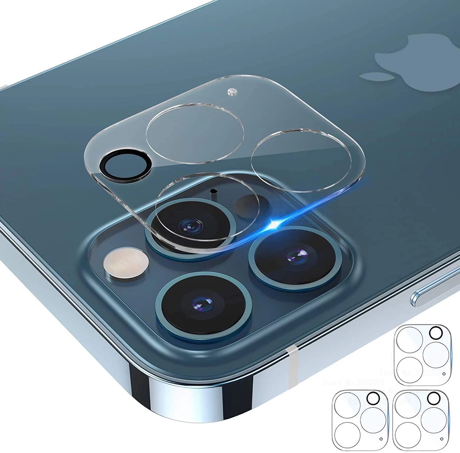 Стъклен протектор за гръб /камера за Apple iPhone 14 13 Pro Max Mini