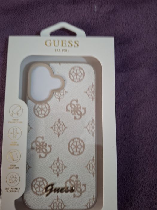 Huse iPhone 16 originale Guess