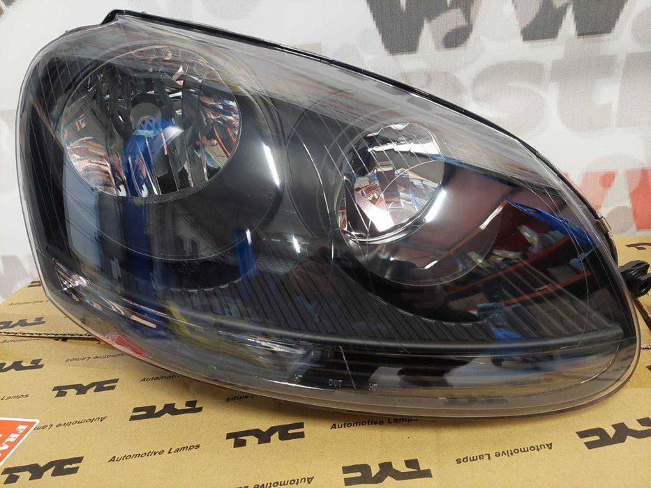 Фарове за VW GOLF 5 - ЧЕРНИ (BLACK)