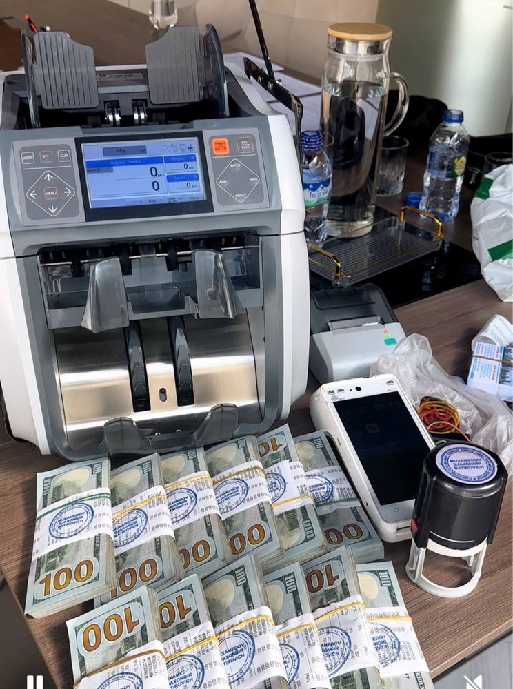 Проверка валюта доллор Банковском апарат Гарантия100%-Выезд Бесплатно