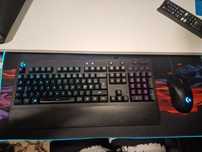 Pachet Gaming Logitech – Tastatură G213 + Mouse G403 HERO
