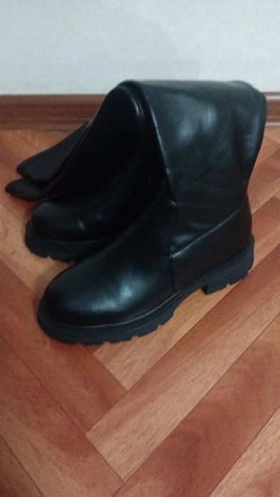 Срочно продам сапоги ботфорты
