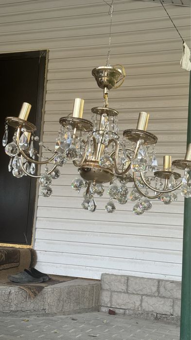 Люстры, хрустальные