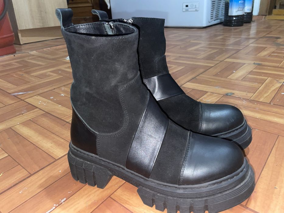 Сапоги зимние натуралка