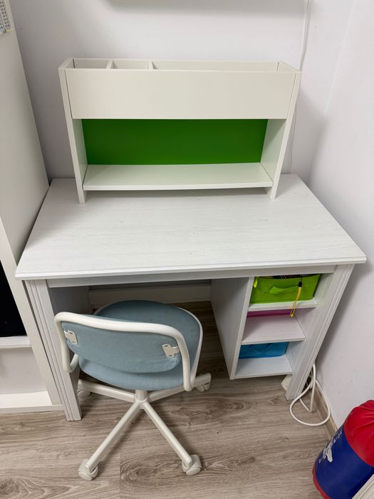 Birou ikea + organizator cadou