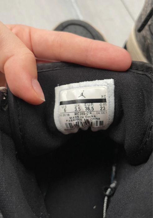 Jordan 1 Air Retro High Black Snake (pentru femei)