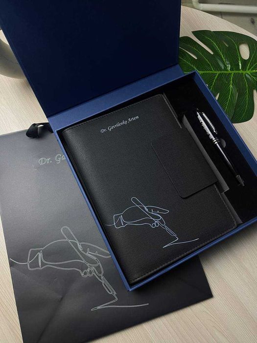 Подарочный набор врачу на Новый год — персонализация 35